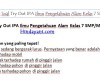Contoh Soal Try Out IPA Ilmu Pengetahuan Alam Kelas 7 SMP MTs