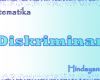 Pemakaian Diskriminan dalam Akar Persamaan Kuadrat