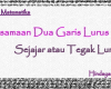 Menentukan Persamaan Garis Lurus Sejajar atau Tegak Lurus