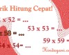 Cara Hitung Cepat Kuadrat Bilangan Puluhan Awalan 5