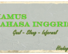 Kamus Kosakata Bahasa Inggris Informal Jilid 11