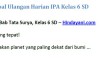 Contoh Soal Pembahasan & Latihan soal bab tata surya
