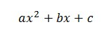 Materi Diskriminan dan Pemakaiannya dalam Matematika 2 - bentuk persamaan kuadrat