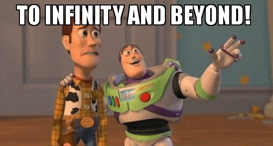 Percakapan Film Inggris Toy Story To Infinity and Beyond