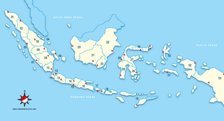 Daftar Provinsi di Indonesia dan Ibukotanya Tahun 2015