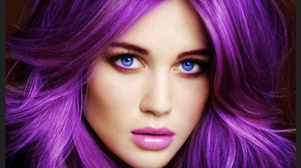 Gambar 3 Warna cat rambut ultraviolet